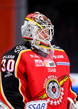 Luleås målvakt Filip Gustavsson