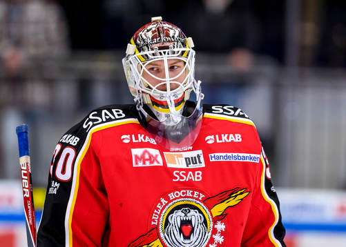 Luleås målvakt Filip Gustavsson