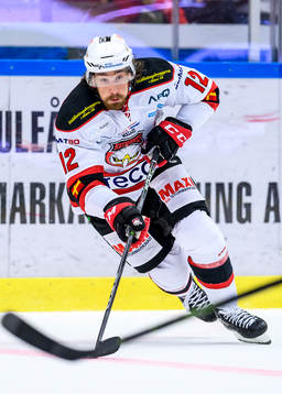 Malmö Redhawks Andreas Thuresson med pucken