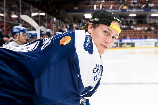Leksands målvakt Henrik Haukeland