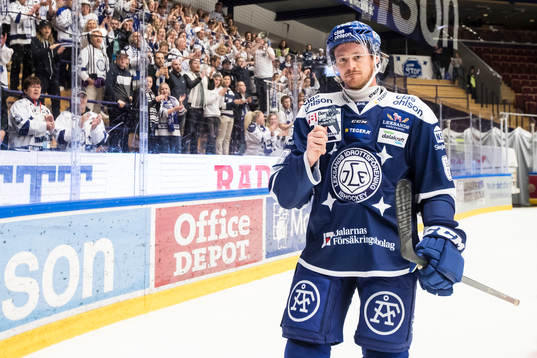 Leksands Joe Piskula utsedd till matchens krigare