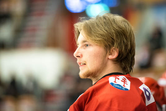Timrås målvakt Victor Brattström