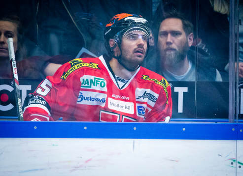 Örebros Martin Johansson i utvisningsbåset