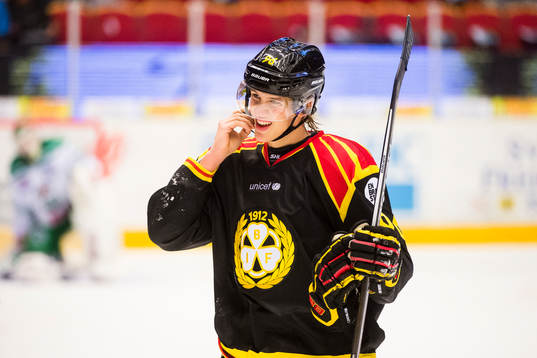 Brynäs Oskar Lindblom deppar