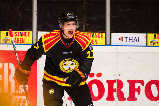 Brynäs Pathrik Westerholm reagerar