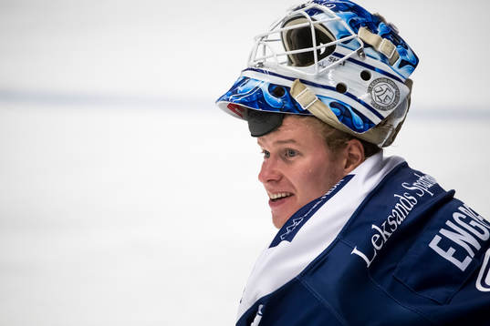 Leksands målvakt Atte Engren