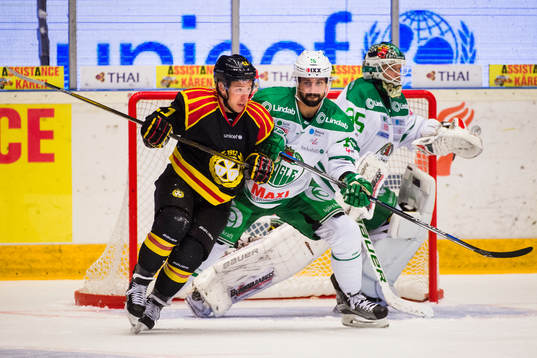 Brynäs Kevin Clark och Rögles Kevin Marshall