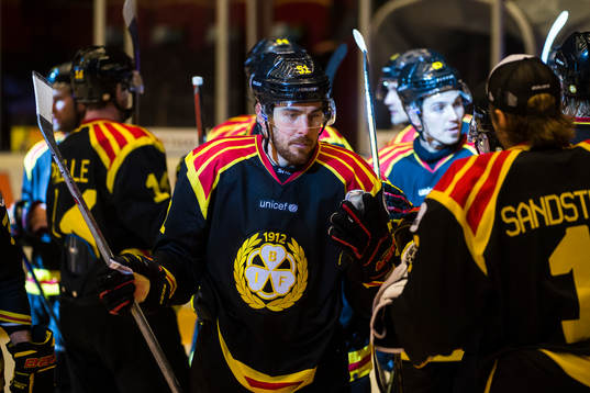 Brynäs Marc Zanetti jublar
