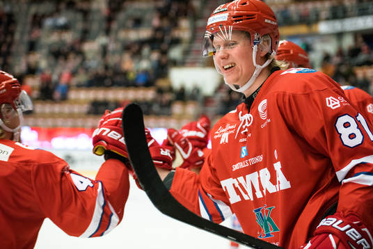 Timrås Jens Lööke jublar