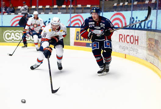 Växjös Dennis Everberg, Linköpings Mathis Olimb