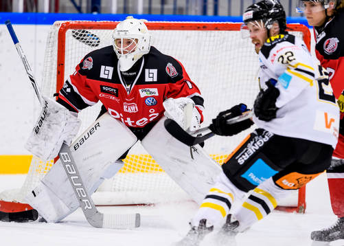 Piteås målvakt Joel Vännström