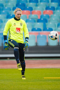 Sveriges målvakt Hedvig Lindahl