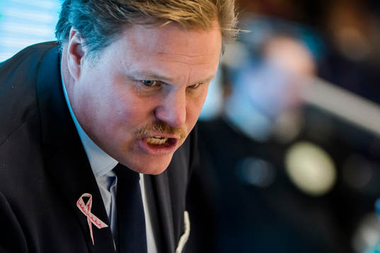 Färjestads tränare Leif Carlsson