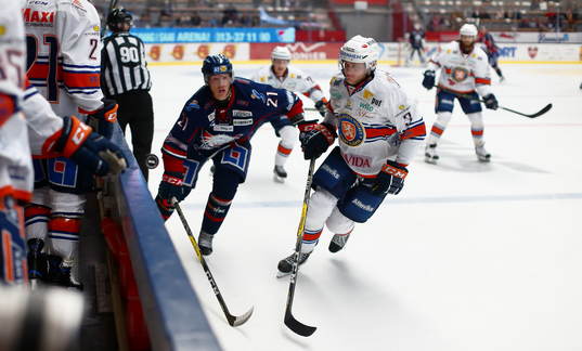 Linköpings Emil Sylvegård och Växjös Oliver Bohm