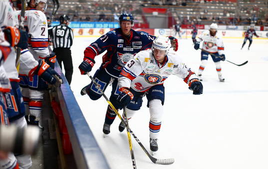 Linköpings Emil Sylvegård och Växjös Oliver Bohm