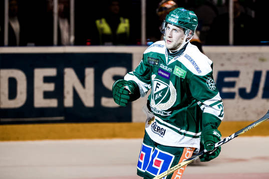 Färjestads Per Åslund jublar