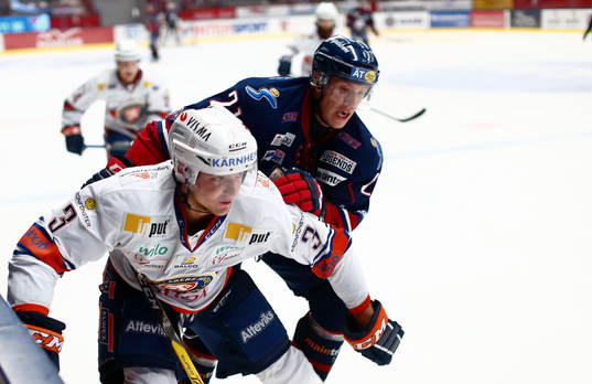 Linköpings Emil Sylvegård och Växjös Oliver Bohm