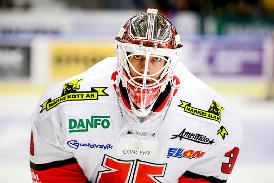 Örebros målvakt Axel Brage