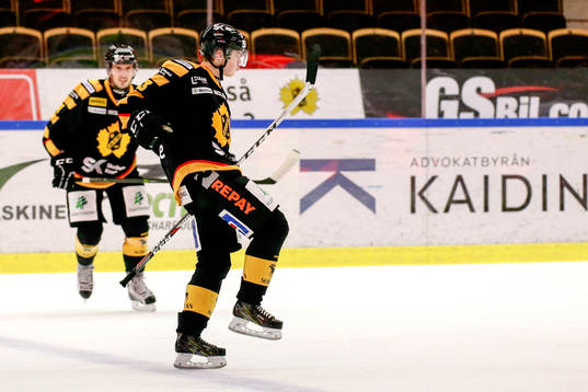 Skellefteås Sebastian Aho jublar