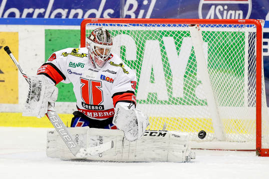Örebros målvakt Axel Brage
