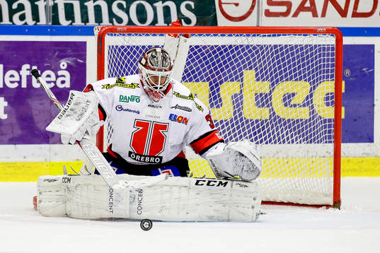 Örebros målvakt Axel Brage