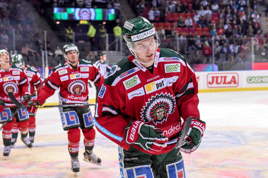 Frölundas Christoffer Ehn jublar