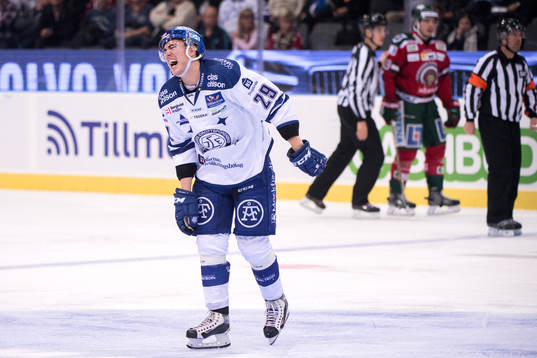 Leksands Tobias Forsberg deppar