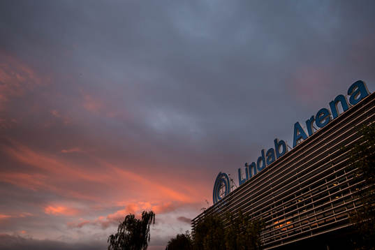 Exteriör Lindab Arena