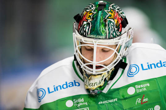 Rögles målvakt Oscar Dansk