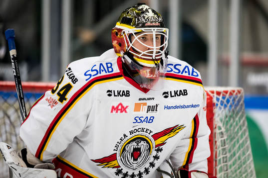 Luleås målvakt Joel Lassinatti