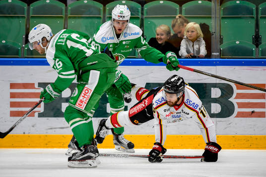 Rögles Mathias From och Christopher Liljewall och Luleås