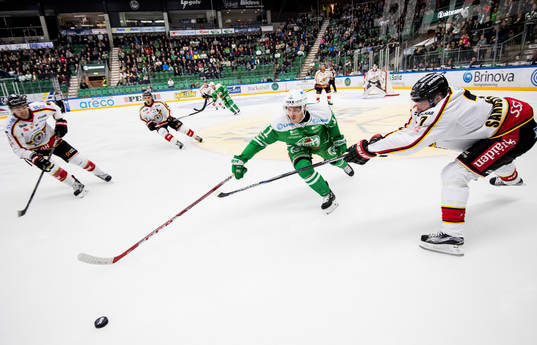 Rögles Bryan Lerg och Luleås Jan Sandström