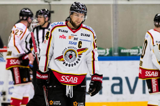 Luleås Johan Harju deppar