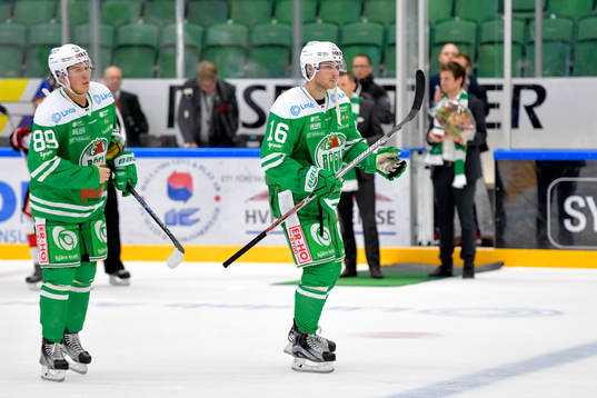 Rögles Davis Åslin och Christopher Liljewall deppar