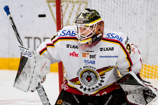 Luleås målvakt Joel Lassinatti