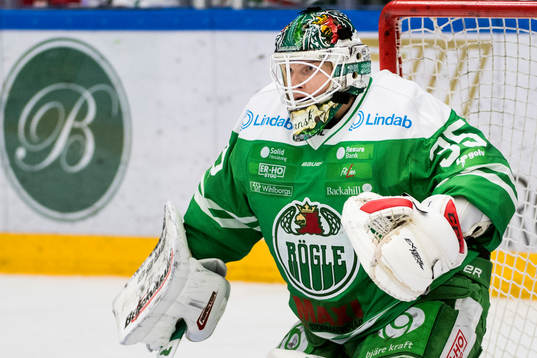 Rögles målvakt Oscar Dansk