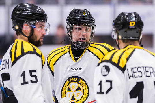 Brynäs Simon Bertilsson, Ponthus Westerholm och Pathrik