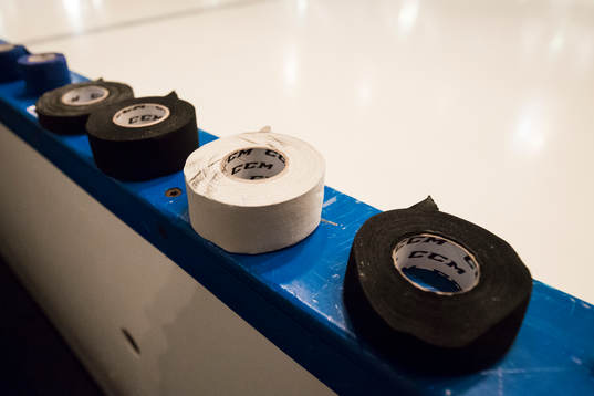 Tejprullar innan ishockeymatchen i SHL mellan Djurgården