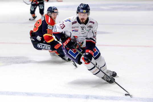 Linköpings Niklas Persson och Djurgårdens Juuso Ikonen