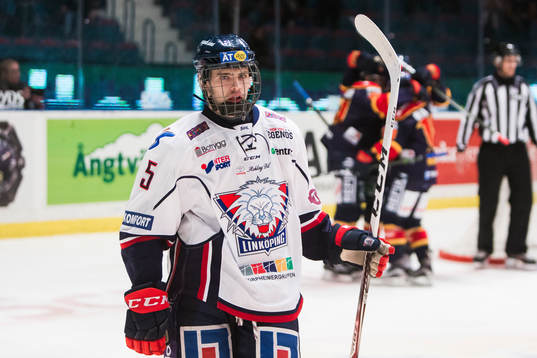 Linköpings Anton Björkman deppar