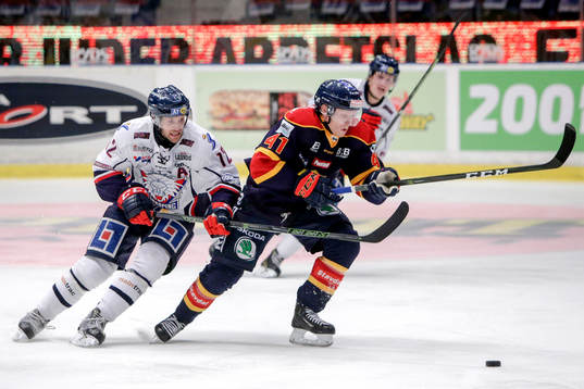 Djurgårdens Alexander Falk och Linköpings Sebastian