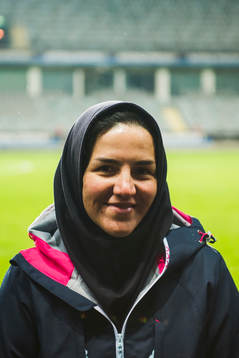 Irans förbundskapten Maryam Jafari Barvati