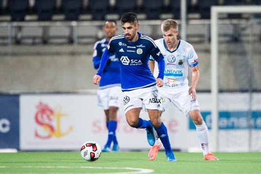 Sundsvalls Stefan Silva och Gefles Robin Nilsson