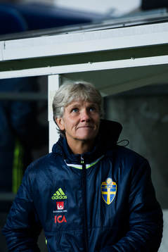 Sveriges förbundskapten Pia Sundhage