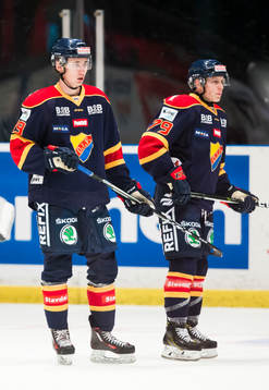 Djurgårdens David Bernhardt och Patrik Lundh deppar