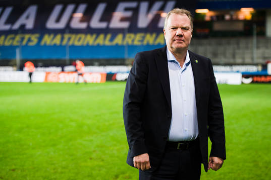 Svenska Fotbollsförbundets ordförande Karl-Erik Nilsson