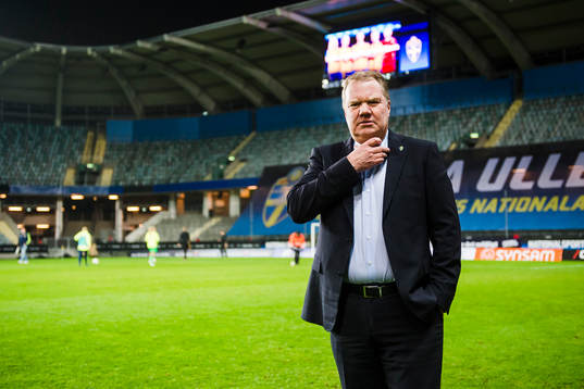 Svenska Fotbollsförbundets ordförande Karl-Erik Nilsson