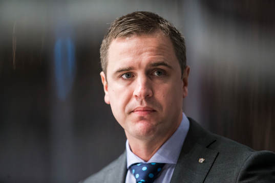 Linköpings tränare Dan Tagnes