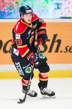 Djurgårdens Linus Hultström i aktion