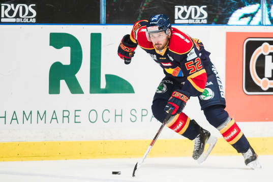 Djurgårdens Mikael Ahlén i aktion